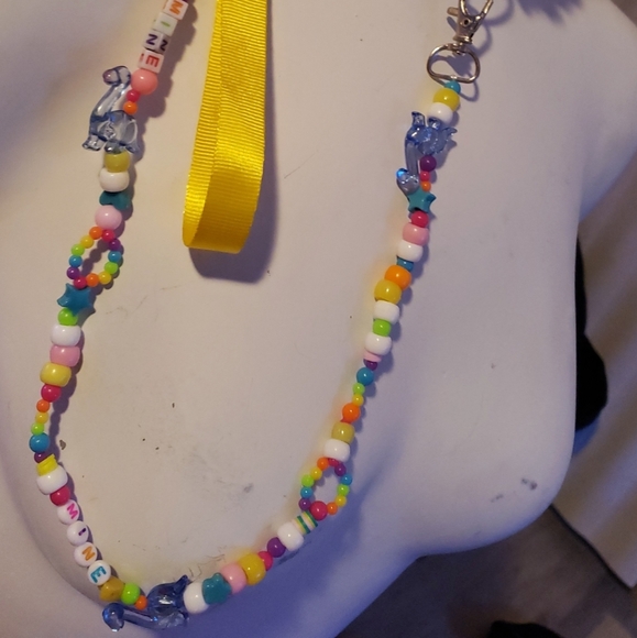 Rainbow collar and leash set - Picture 4 of 6